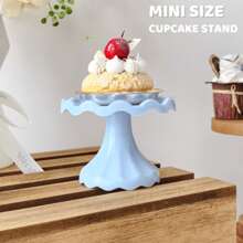1Pc Mini Cupcake Stand Small Cake Display Stand For Chocolate,Dessert,Wedding,Birthday,Baby Shower,Tea Party Supplies,Gold