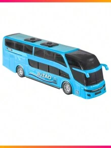 Double Decker Toy Bus Miniature Toys Boys Birthday Gift Assorted Colors Realistic Miniature