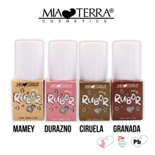 MIA TERRA COSMETICS - RUBOR EN POLVO CON APLICADOR ROLL ON - CIRUELA - Ver 4