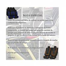 2 Front Car Seat Covers - Black - View 7
