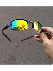 METAL MODEL Inspire Juliet Double XX Metal Squared Sunglasses - 羅密歐彩虹 - 查看 2