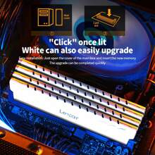 Lexa Original DDR4 3200/3600MHZ 16GB 8GB Desktop Memory Card Computer Game 288Pin 1.2V PC Desktop Computer Memory - White - View 2