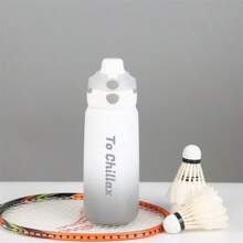 21 Ounces Double-Lid Highly Attractive Gradient Color Sports Water Cup Large-Capacity Bounce Cup Portable Water Cup Double-Layer Insulated Cup Cycling Leisure Outdoor Hiking Mountaineering Water Bottle Customized 1 Pack