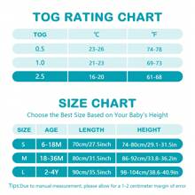 Mosebears Baby Sleeping Bag All Year Round Children's Sleeping Bag Winter 2.5 Tog 100% Organic Cotton Sleeping Bag Various Sizes Autumn Winter Sleeping Blanket Love Valentine - Green Dinosaur - View 6