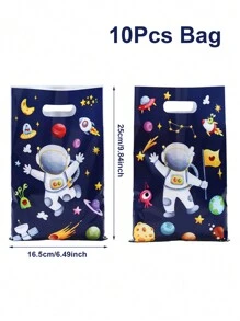 10/25/50个装宇航员主题礼品袋，宇航员生日派对回礼袋，婚礼礼品包装，婴儿派对，性别揭晓派对回礼袋
