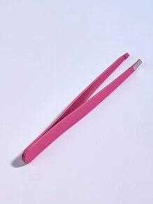 1 pezzo Pinzette professionali in acciaio inossidabile - Pinzette oblique per rimozione dei peli del viso per donne e uomini - Pinzette di precisione per peli incarniti, trucco, economiche, decorazione della stanza, vanità, viaggio, camera da letto, accessori per il trucco, pinzette, economiche, riempimento calze, trucco, strumenti per il trucco, roba economica, regali, regali per donne, regali di Natale