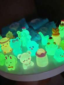 Sanrio 20/50pcs Glow-In-The-Dark 3D Animal Blind Bags - Unique DIY Crafts And Outdoor Garden Decor (Random)