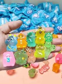 Sanrio 20/50pcs Glow-In-The-Dark 3D Animal Blind Bags - Unique DIY Crafts And Outdoor Garden Decor (Random)