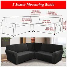 Sofa Slipcovers - Grey - View 10