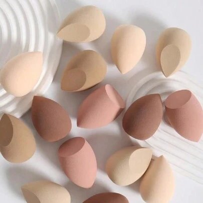 Large Size Dry & Wet Dual-Use Makeup Sponge Puff, Random Styles, Suitable For Makeup Application And Concealing, Convenient To Carry, Great For Christmas Gifts To Friends,Giveaways,Travel,Cheap Stuff,Travel Essential
