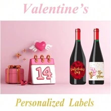 30pcs Custom Wine Bottle Labels,Custom Wine Bottle Labels Stickers Personalized,Custom Wine Bottle Labels Anniversary