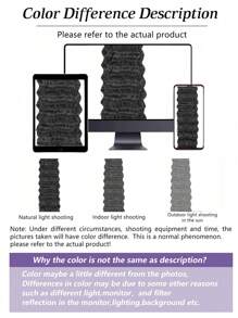 Deep Wave Crochet Hair 32 Inch Ocean Wave Crochet Hair 1 Pack Synthetic Curly Crochet Hair For  Long Deep Wavy Curly Crochet Braiding Hair For Bohemian Braids Hair Extensions Natural Black