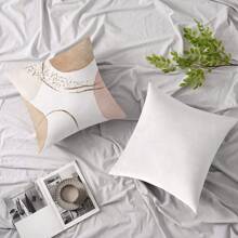 1入組幾何樣式靠墊套不附帶墊芯 - 米色 - 查看 6