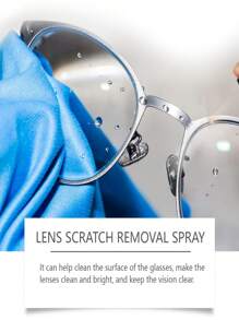 Lens Scratch Remover - Repair Scratches & Blur, Glass, Spectacle Lens Refurbishment & Maintenance Agent - Blue - View 6