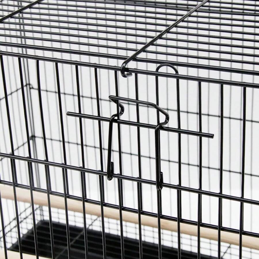 Vogelkäfig Transportbox Metall - Für Kanarienvögel & Wellensittiche Drinnen & Draußen