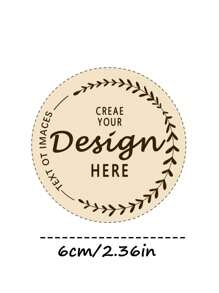 3cm/4cm/5cm/6cm/7cm/8cm 100-2000pcs Personalized Labels - Custom Stickers Bulk | Customized Photo Logo Text Stickers, Waterproof Vinyl Labels, Suitable For Small Business, Gifts, Party Favors, Personalized Gift Ideas, Wedding Favors, Birthday Gifts, Die-Cut Stickers - Multicolor - View 22