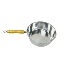 Set Of 5 Pots Casserole Polished Cast Aluminum With Wooden Handle - 灰色 - 查看 6