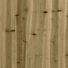 vidaXL macetero madera de pino impregnada 110x40x49,5 cm - Marrón - Ver 8