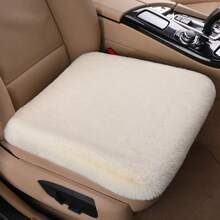 1pc Car Seat Cushion, Long Plush Winter Car Seat Cover, Comfortable Warm Seat Pad, Backrest Short/Long Plush Rear Seat Cushion - Front Seat Cushion - View 22