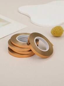 1/5/10/20/30 Rolls Of Metallic Balloon Decorative Tape, 10 Metres Long Gold Balloon Ties For Party, Suitable For Wedding, Birthday, Celebration, Gift Wrapping‌, Ribbons