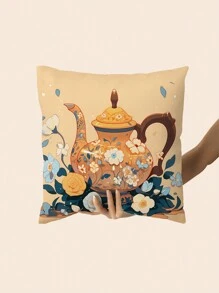 4pcs Ramadan Series Polyester Plush Pillow Covers - Multicolor - View 4