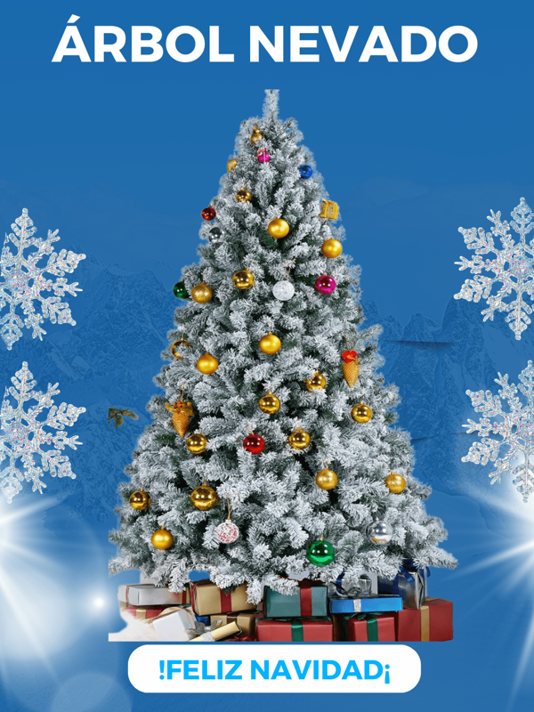 Árbol de Navidad de 1.60 Metros con 500 Ramas