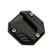 1 Peça Base de Descanso Lateral de Motocicleta de Liga de Alumínio JPMOTO, Acessório Antiderrapante que Se Adapta a Vários Modelos de Motocicleta