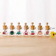 Cartoon Christmas Car Air Vent Fragrance Essential Oil Bottle, Empty Bottle, Car Decor, Merry Christmas Home Decor Christmas Decorations Room Decor, Christmas Gifts