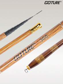 GOTURE Goture Stream Rod Small Fishing Rod With Ultra Light And High Strength, 28 Inch Suitable For Beginners, 1.8m/5.9/Ft--6.3m/20.7ft River Embankments, Lakeside Streams,Stripe Design