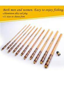 GOTURE Goture Stream Rod Small Fishing Rod With Ultra Light And High Strength, 28 Inch Suitable For Beginners, 1.8m/5.9/Ft--6.3m/20.7ft River Embankments, Lakeside Streams,Stripe Design