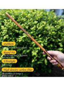 GOTURE Goture Stream Rod Small Fishing Rod With Ultra Light And High Strength, 28 Inch Suitable For Beginners, 1.8m/5.9/Ft--6.3m/20.7ft River Embankments, Lakeside Streams,Stripe Design