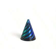 1 3D Printed Spiral Cone Christmas Tree Decoration Made Of Plastic Material, Suitable For Desktop Decoration In Vacation Homes And Offices, Suitable For Thanksgiving, Birthdays, Valentine's Day, Christmas, Bridal Parties, Bars And Adult Parties, Weddings, Spring, Halloween, Christmas