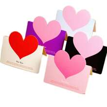 10pcs Random Color Valentine's Day Greeting Cards Set - Holiday & New Year Theme Design, Suitable For Valentine's Day, Party, Wedding Card Seasons Blessings