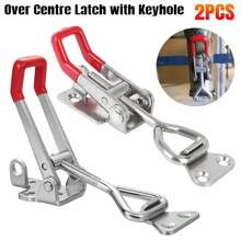 10PC Over Centre Latch S/M/L Trailer Toggle Pull Lock Overcentre Latches Fastener - Silver - View 2