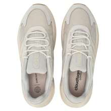 Adidas OZELLE跑步鞋網面男女鞋休閒戶外健身城市運動鞋GX6762 - 米色 - 查看 4