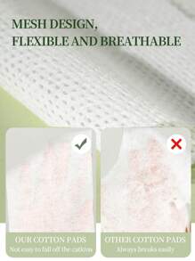 Amortals 240 miếng tẩy trang, mềm mại và thân thiện với da, dùng hàng ngày, làm sạch da mặt, tẩy sơn móng tay, thích hợp cho người mới bắt đầu, nghệ sĩ trang điểm, quà tặng, đám cưới, giáng sinh, halloween, lễ tạ ơn, tốt nghiệp, sinh nhật, ngày lễ, Y2K, tiệc tùng, làm đẹp, cắm trại, ngoài trời, sự kiện trường học, đồ trang trí - trắng - Xem 4