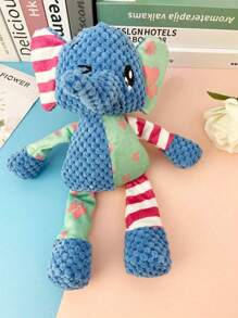 1pc Dog Lover And Dog Mom Love Plush Squeaky Doll, Cat/Dog Lover Gift And Dog/Cat Mom Love Pet Supply For Medium-Sized Dog Lover And Dog Mom Loves And Cat Lover And Cat Mom Loves For Training Soothing And Boredom Relief, Not Intended For Children Use - Blue - View 13