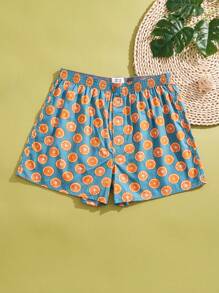 3 件装男士印花舒适平角内裤 - 彩色 - 查看 3