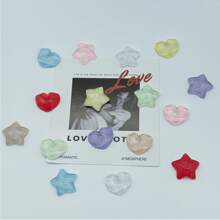 8 Stücke Kühlschrankmagnet mit Herzsternen Welleneffekt, lustige Kühlschrankmagnete, Dekoration für Küche, Esszimmer, Büro-Whiteboard, Spind und Geschirrspüler - einzigartige Urlaubsgeschenkideen, süße Kühlschrankmagnete mit lustigen Designs - gemischte Farben - Übersicht 7