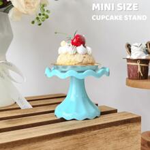 1Pc Mini Cupcake Stand Small Cake Display Stand For Chocolate,Dessert,Wedding,Birthday,Baby Shower,Tea Party Supplies,Gold