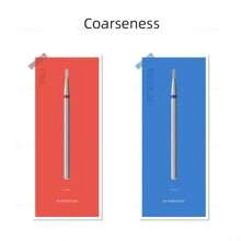 hytoos 3/32" Diamond Cuticle Drill Bits, Professional Nail Drill Bits For Cuticle Cleaning, Nail Preparation, Bi-Directional Rotation, Salon Manicure Supplies - Multicolor - View 2