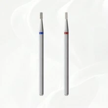 hytoos 3/32" Diamond Cuticle Drill Bits, Professional Nail Drill Bits For Cuticle Cleaning, Nail Preparation, Bi-Directional Rotation, Salon Manicure Supplies - Multicolor - View 1