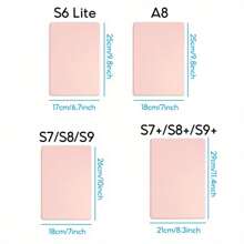 TBTIC 720° Rotation Acrylic Compatible With Samsung Tab Case A9 S9 S8 S7 Plus 11 FE 10.9 12.4 8.7 A8 10.5 X200 X206 S6 Lite 10.4 P620 P610 P615 P613 Leather Flip Cover Rotatable Adjustable