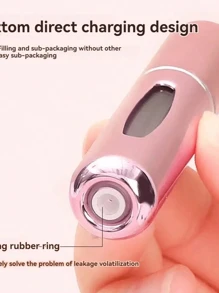 6pcs/5Pcs/4pcs/3Pcs/1Pc 5ML Perfume Refillable Bottle,Refillable Perfume Atomizer Bottle,Perfume Travel Spray Bottling Dispenser,Mini Portable Empty Liquid Container ,Travel Essentials ,Travel Organizer For Beach ,Summer Vacation Back To School