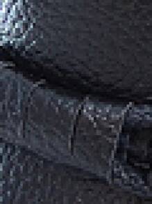 2024 年春秋新款幼儿女孩男孩软底蝴蝶结乐福鞋，防滑学步鞋，公主鞋，一脚蹬舒适百搭休闲鞋 - 黑色 - 查看 8