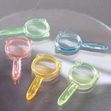 Miniature Magnifying Glass Toy, Mini Magnifier Model, Magnifier Toy Model, Dollhouse Playset Accessory, Decoration For Scenes Best Gifts - Multicolor - View 2