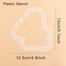 Big Size 0-9 Numbers Cutting Dies And Plastic Stencils Set For DIY Scrapbooking Album Card Making Decoration Paper Craft - Multicolor - View 26