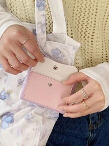 1PC Love Multi Functional Bag Handheld Bag Key Bag Handheld Wallet Pink Gifts For Women Wallet Mini Wallet Purse Wallet Coin Wallet - Multicolor - View 5