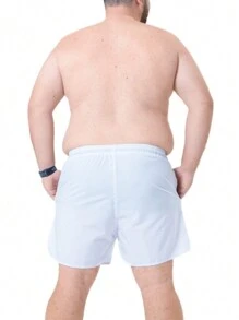 Conjunto Masculino Plus Size Camiseta Rio de Janeiro e Short Elastano Casual Verão