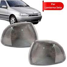 Par De Pisca Cristal Lanterna Dianteira Palio 96 97 98 99 00